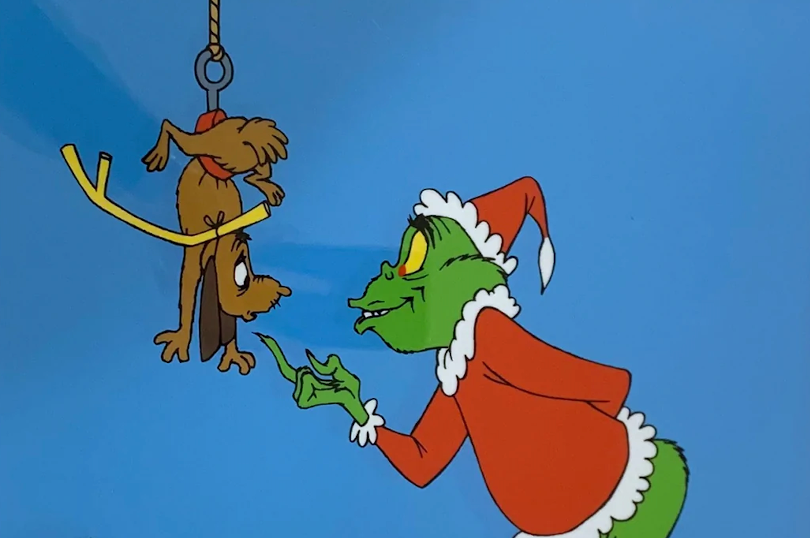 the grinch and max cartoon