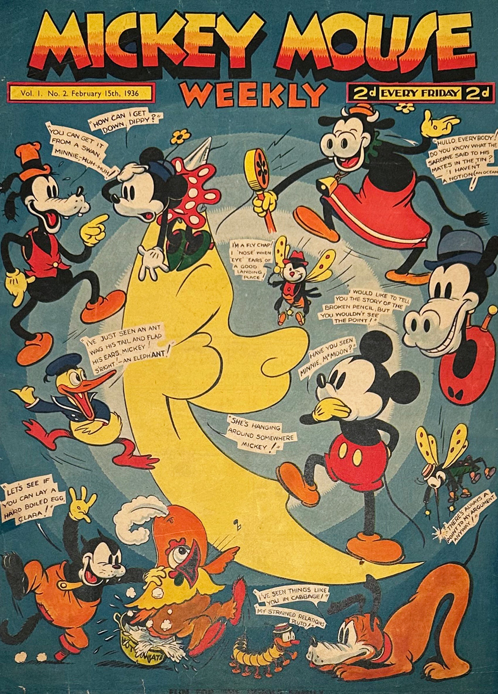 Original Mickey Mouse Weekly Vol. 1 No. 2 (February 15th, 1936