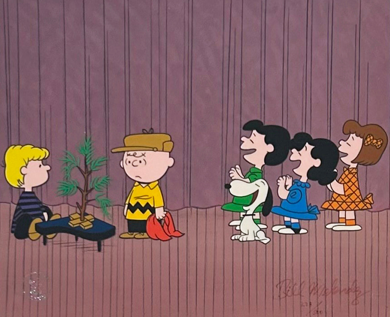 Original Peanuts Limited Edition Cel 