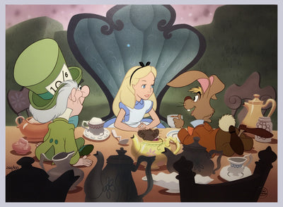 Original Walt Disney Limited Edition Cel from Alice in Wonderland, Tea Party