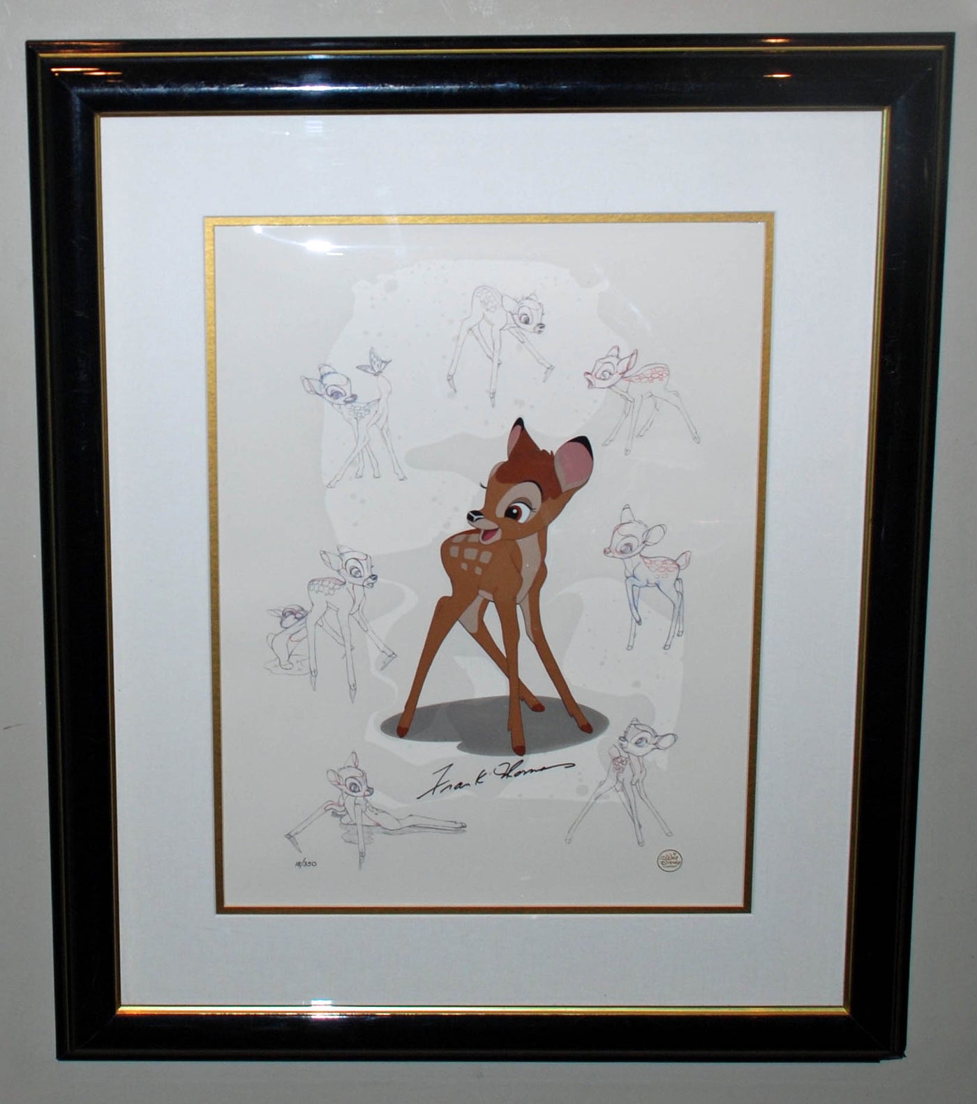Original Walt Disney Limited Edition Masters Series featuring Bambi