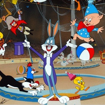 Friz Freleng Limited Edition Cel Circus Bugs Bunny & Friends Warner Bros