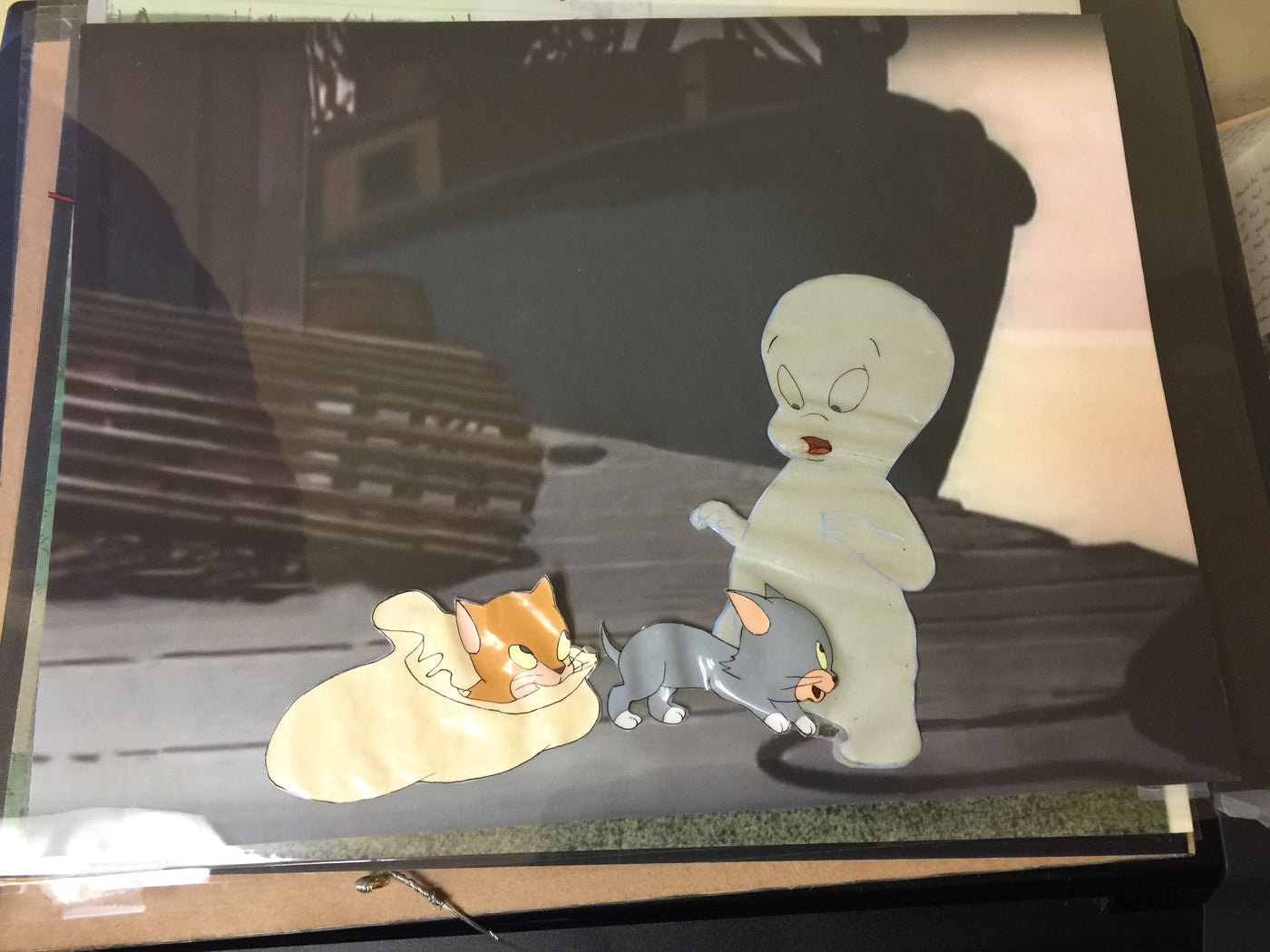 Original Famous Studios for Paramount Pictures Production Cel from Casper the Friendly Ghost