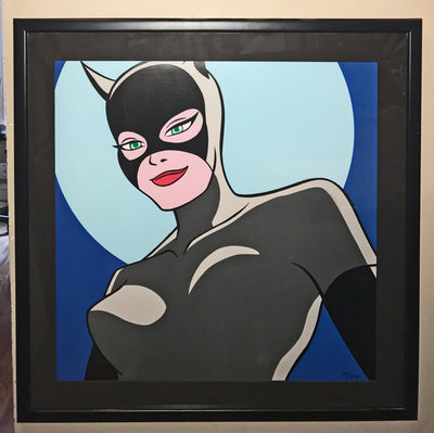 Original Warner Brothers Batman Limited Edition Lithograph, Catwoman