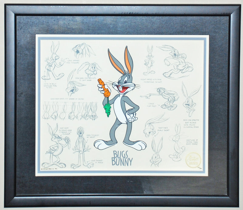 Model Series Limited Edition Cel by Bob Clampett featuring Bugs Bunny
