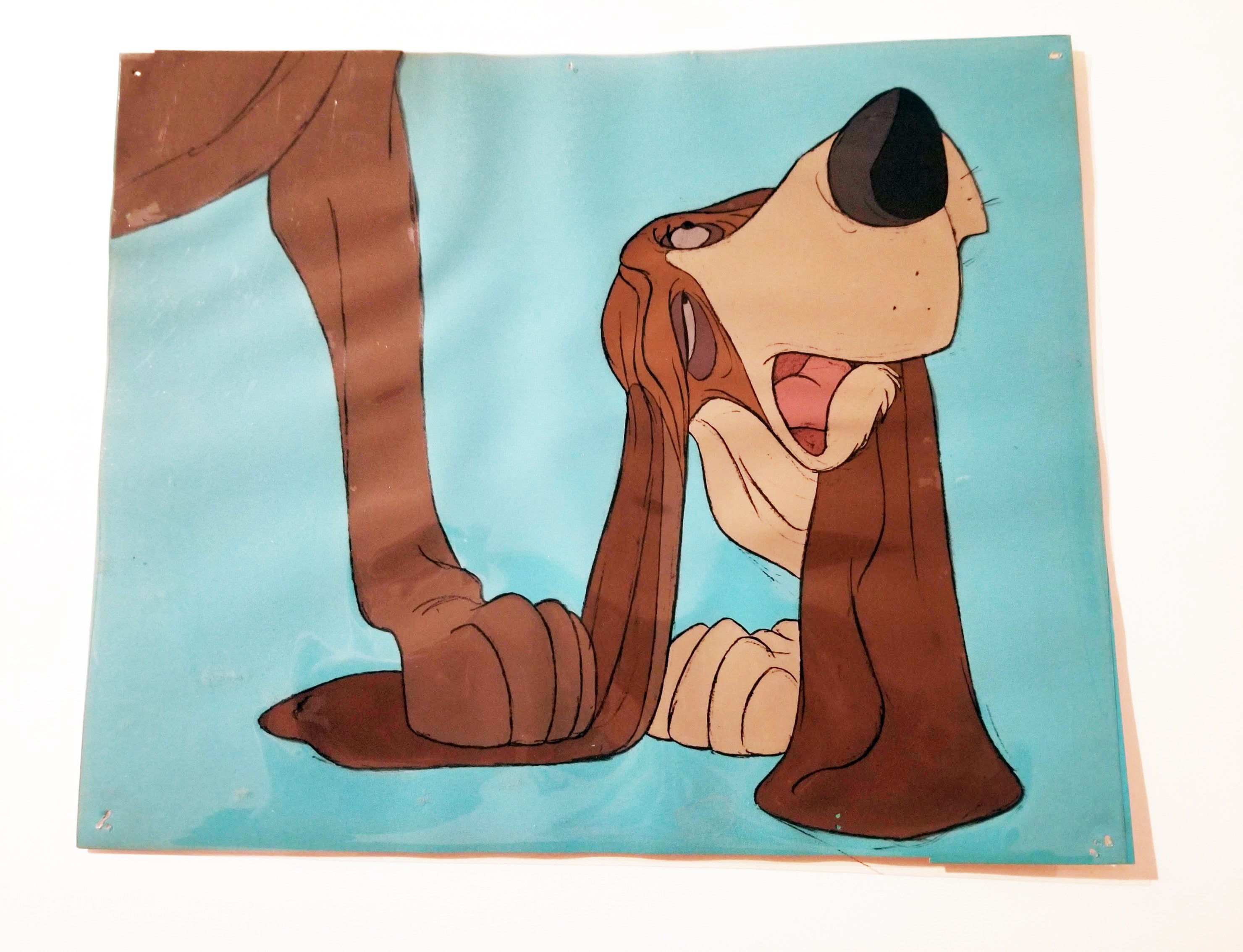 Original Walt Disney Art Corner Production Cel from The Aristocats