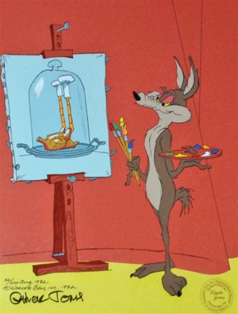 Warner Brothers Limited Edition Cel Wile E. Painter