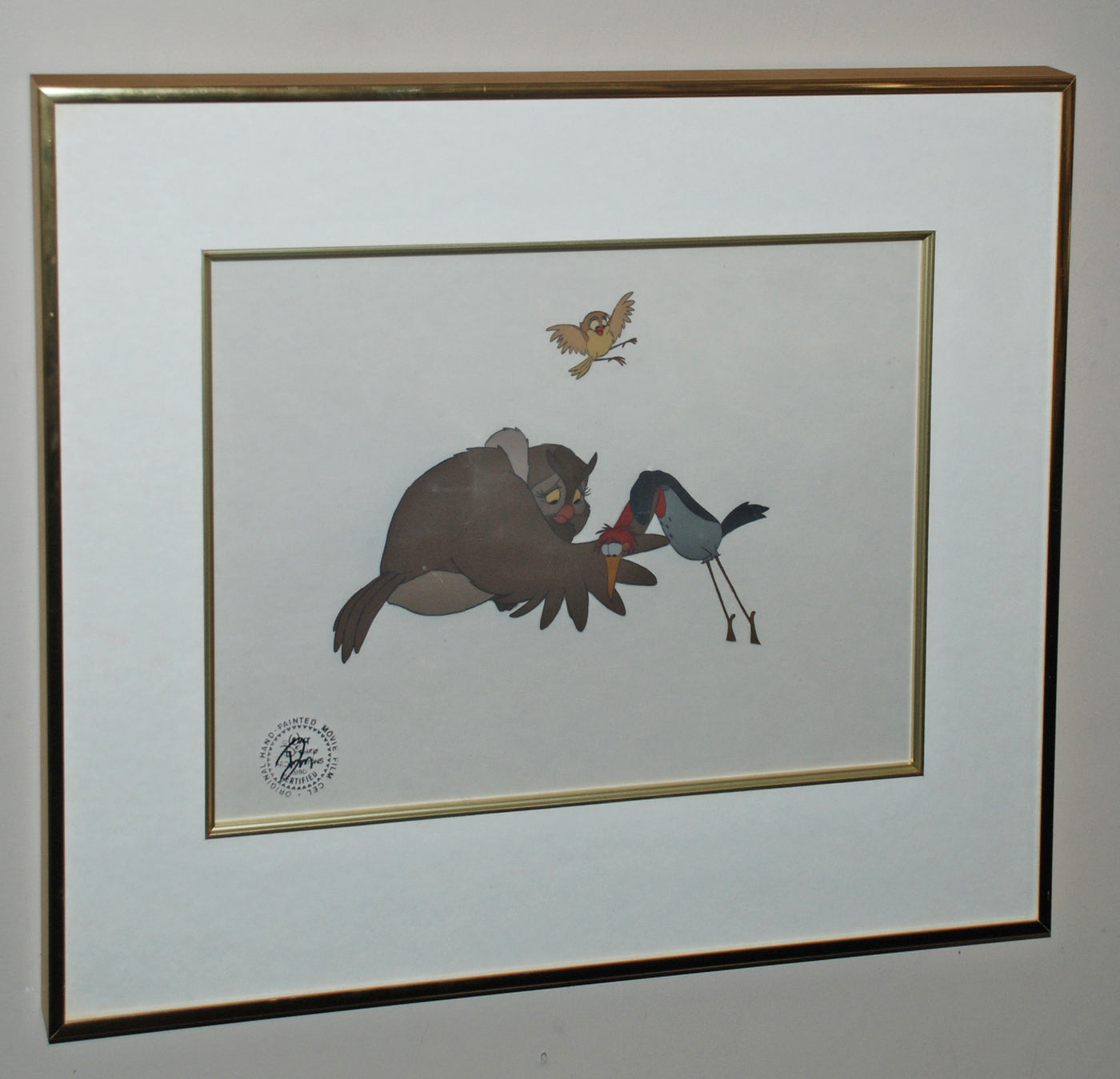 Original Walt Disney Production Cel from The Fox and the Hound
