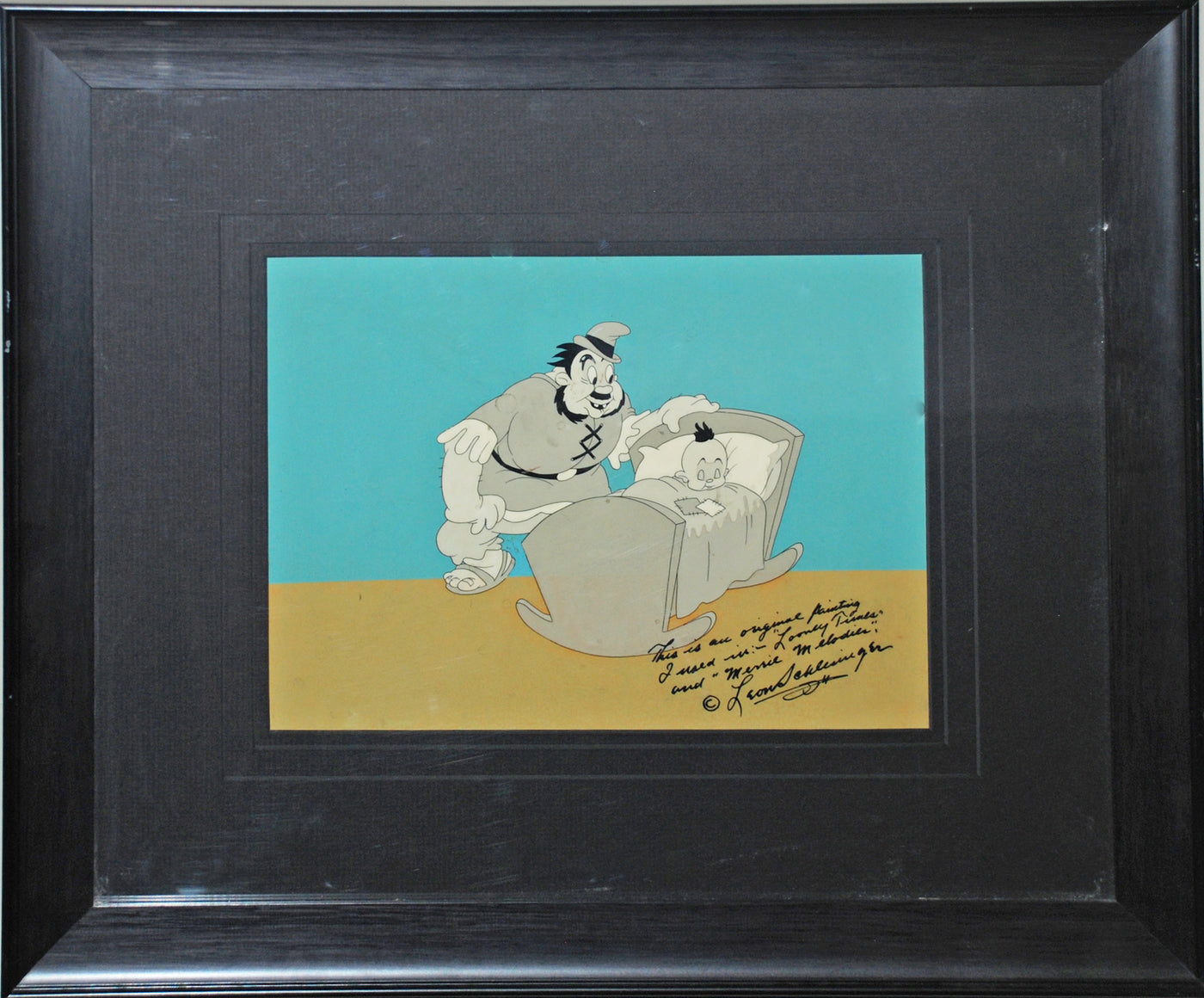 Original Warner Brothers Production Cel from Porky the Giant Killer (1939)