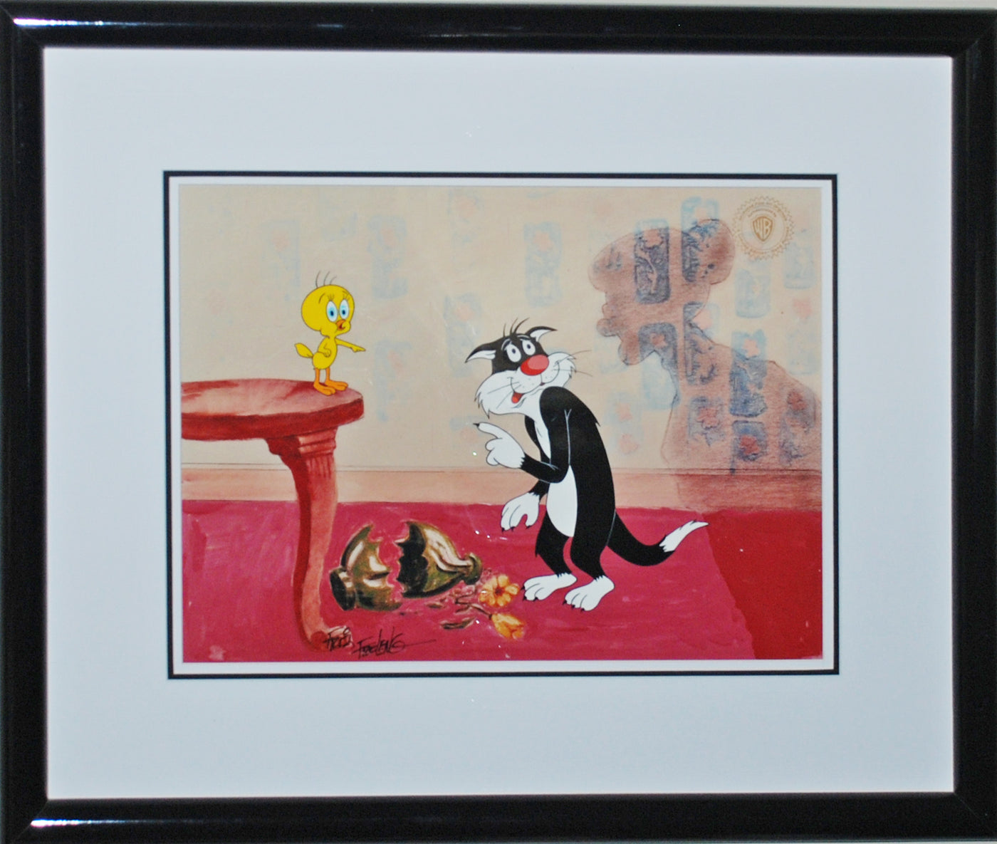 Original Warner Brothers Limited Edition Cel, He Did It