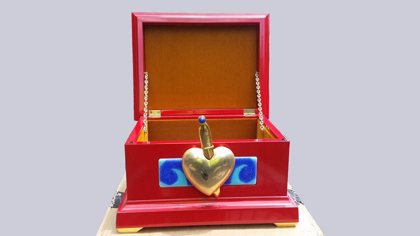 Original Walt Disney Evil Queen's Heart Box from Snow White