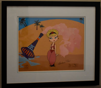 Hanna Barbera Limited Edition Cel, Jeannie in the Bottle