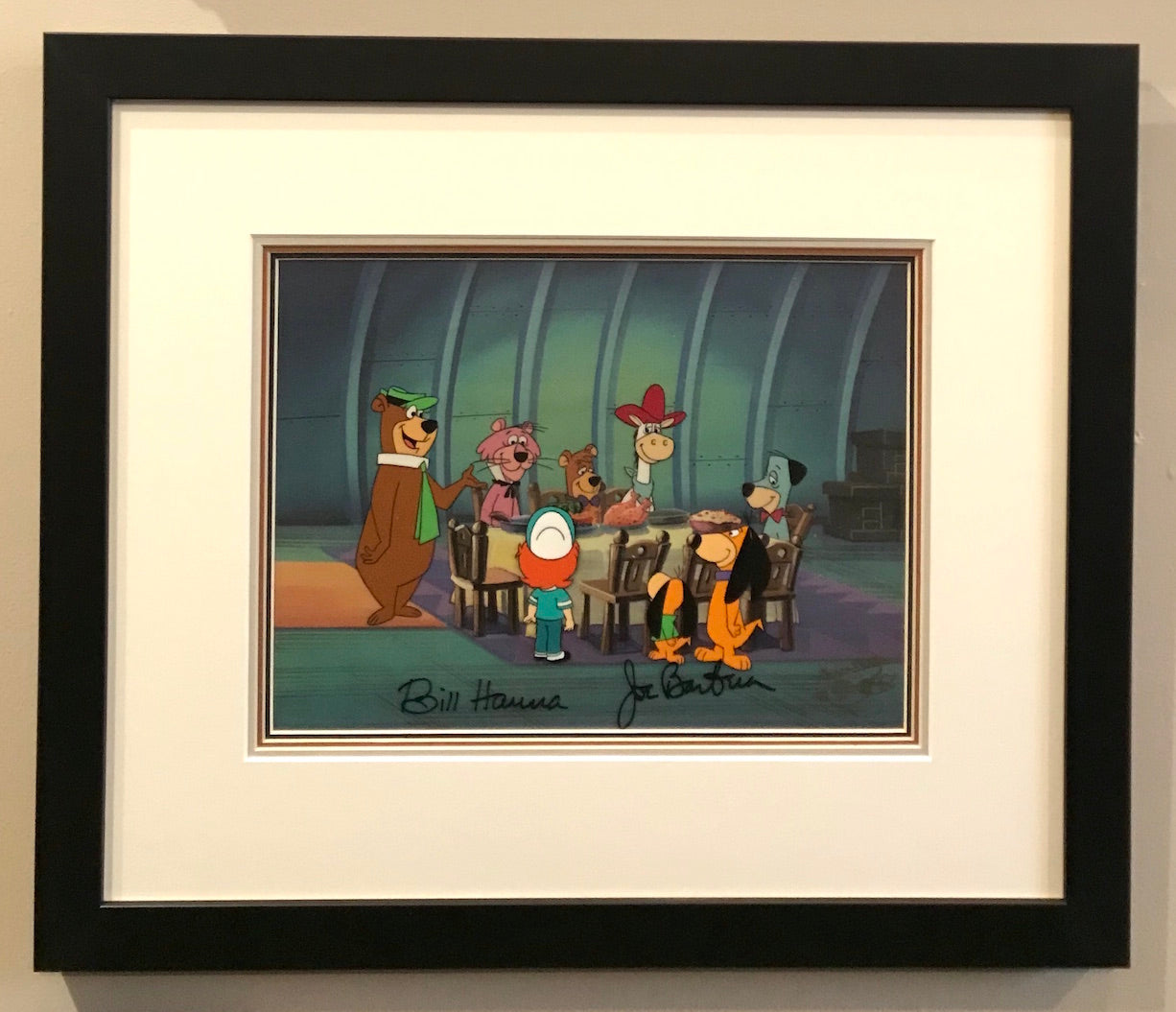 Original Signed Hanna Barbera Production Cel from Yogi and the Magical Flight of the Spruce Goose (1987)