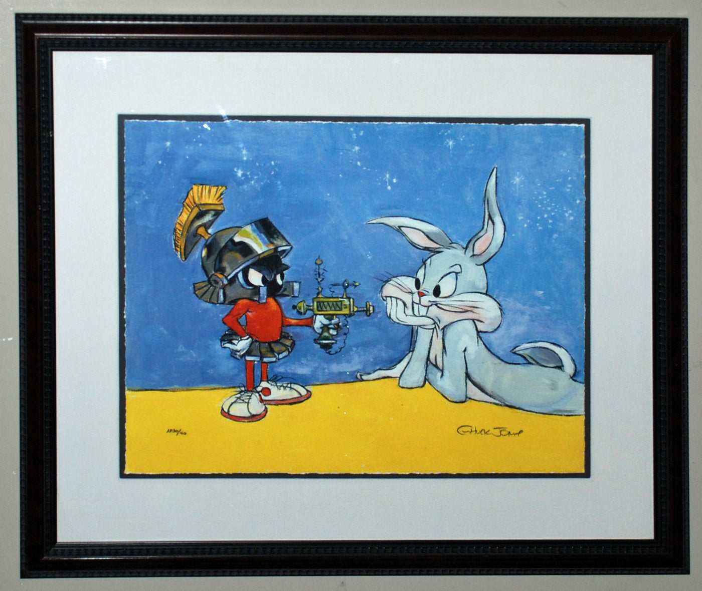 Original Warner Brothers Limited Edition Giclee Print, Invasion of the Bunny Snatchers