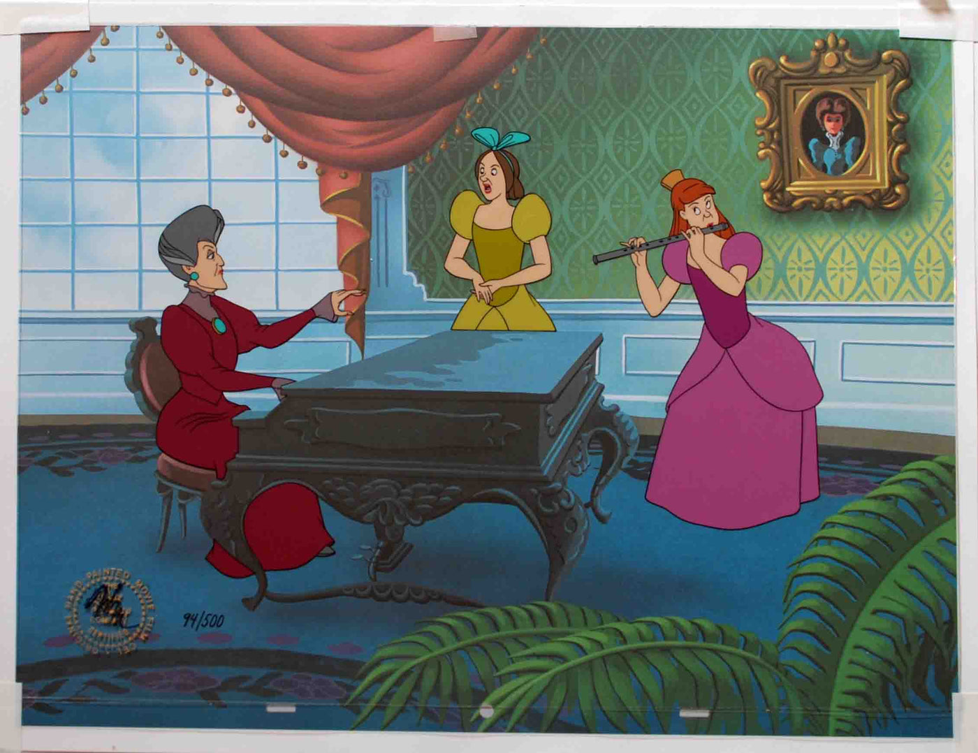 Disney Animation Art Limited Edition Cel "Music Lesson"