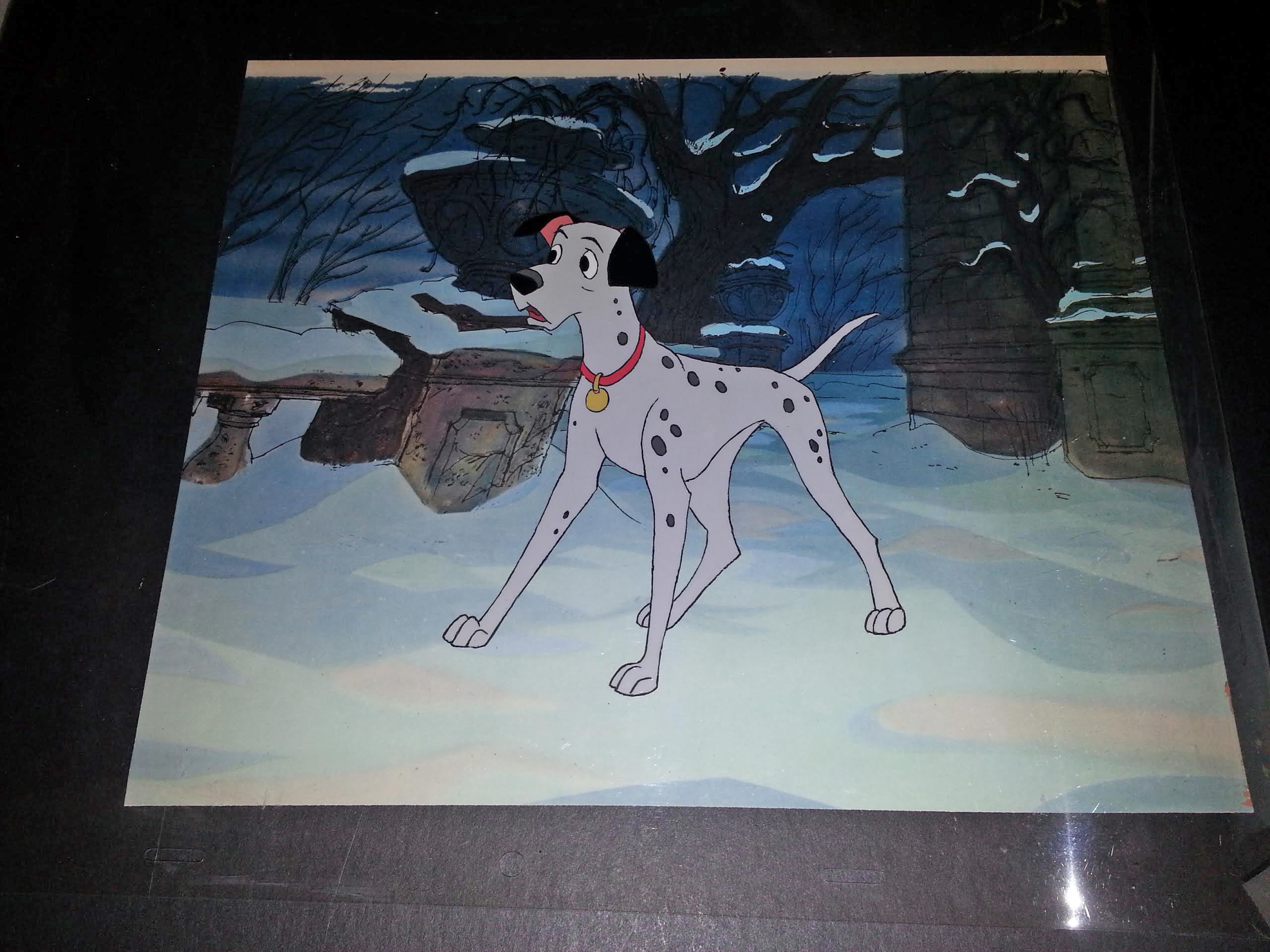 Original Walt Disney Production Cel From 101 Dalmatians Featuring Pongo