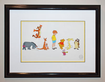 Original Walt Disney Sericel from The Many Adventures of Winnie the Pooh