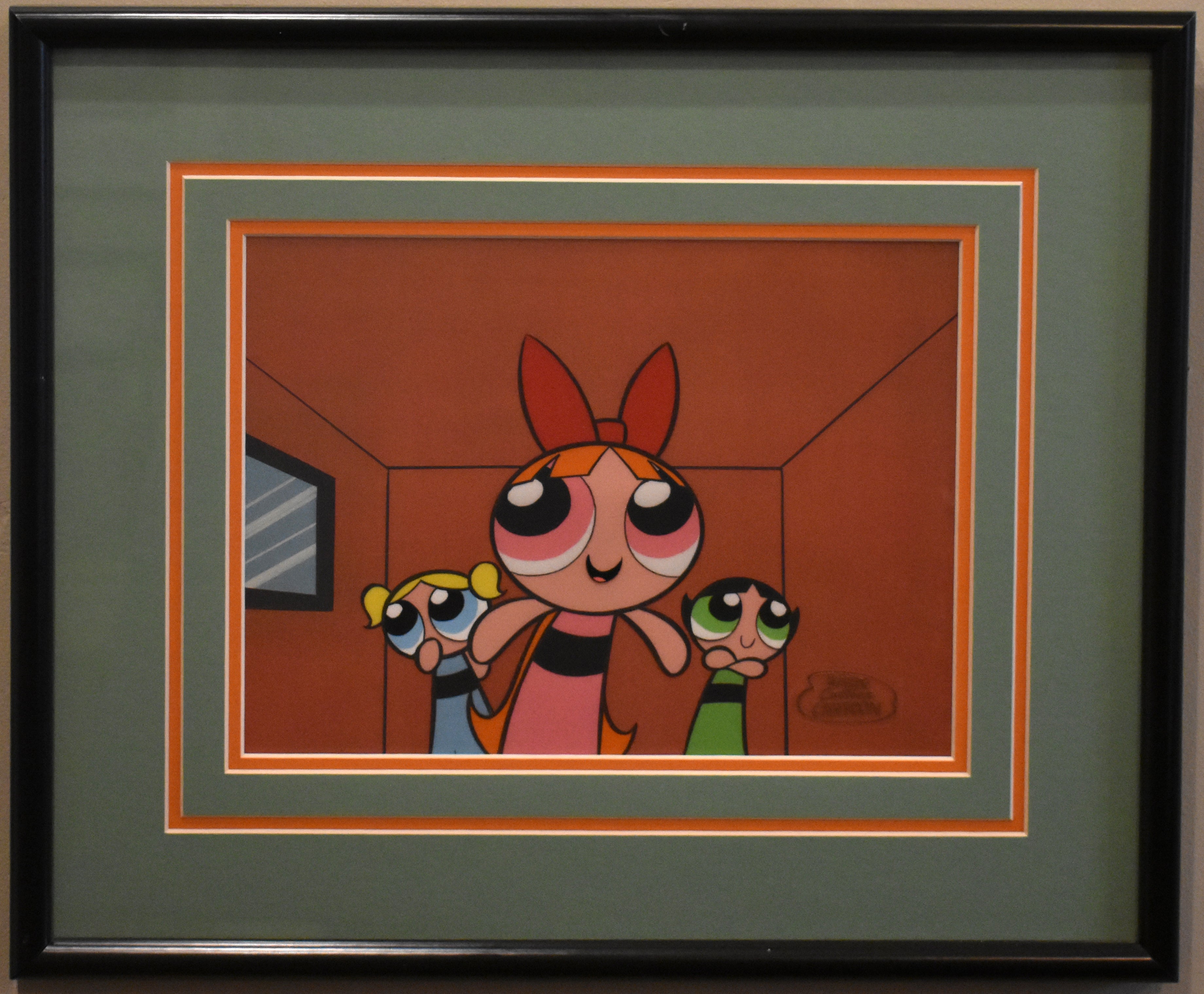 Cartoon Network Production Cel Powerpuff Girls featuring Buttercup