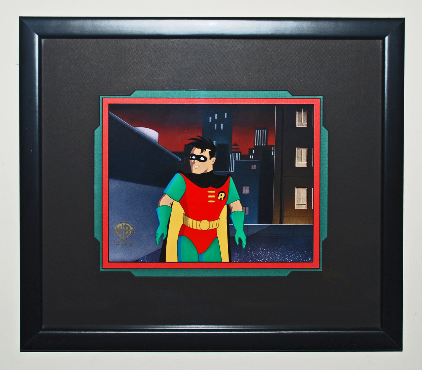 Original WB Production Cel from Batman: The Animated Series featuring Robin