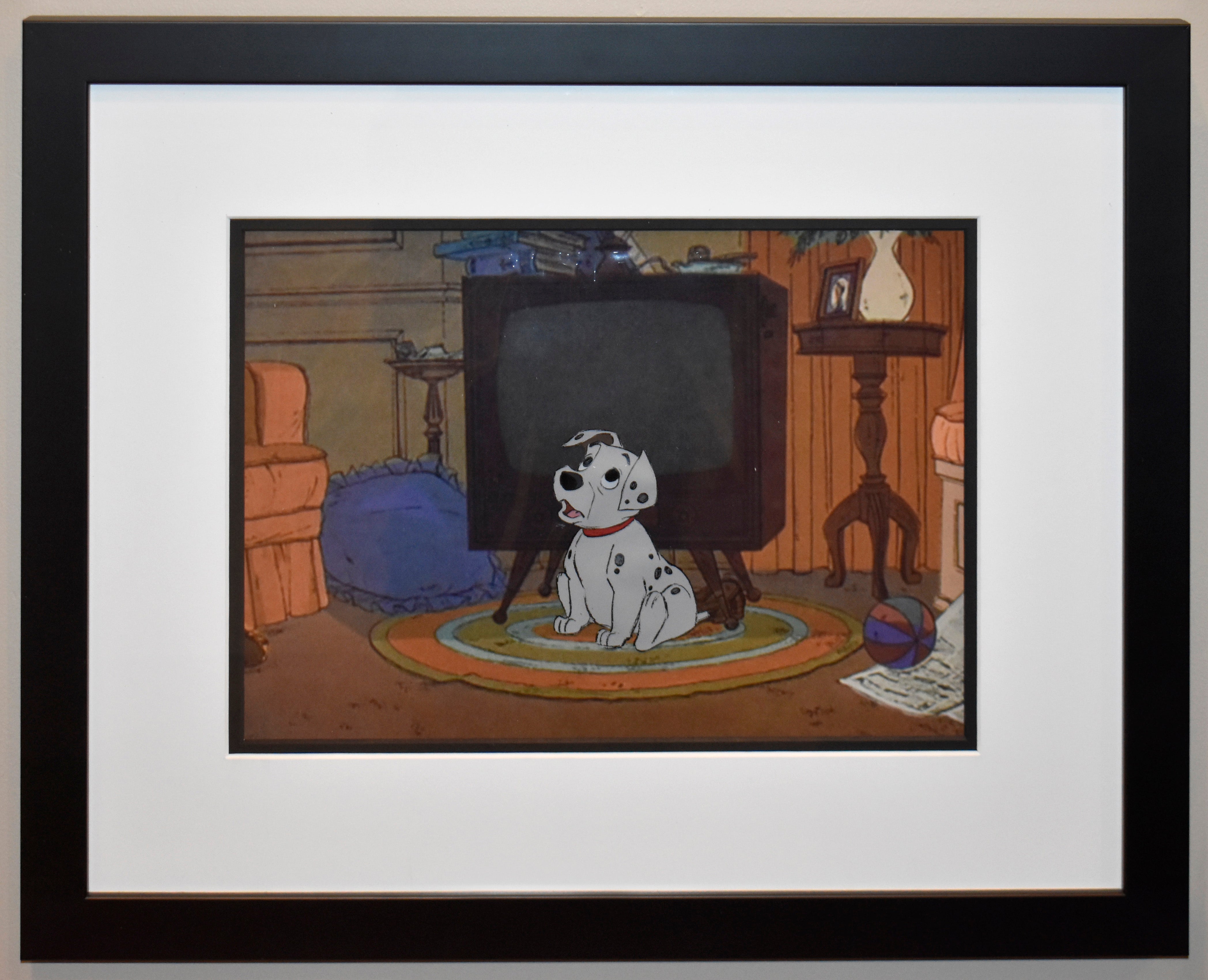 Original Walt Disney Production Cel From 101 Dalmatians Featuring Rolly 