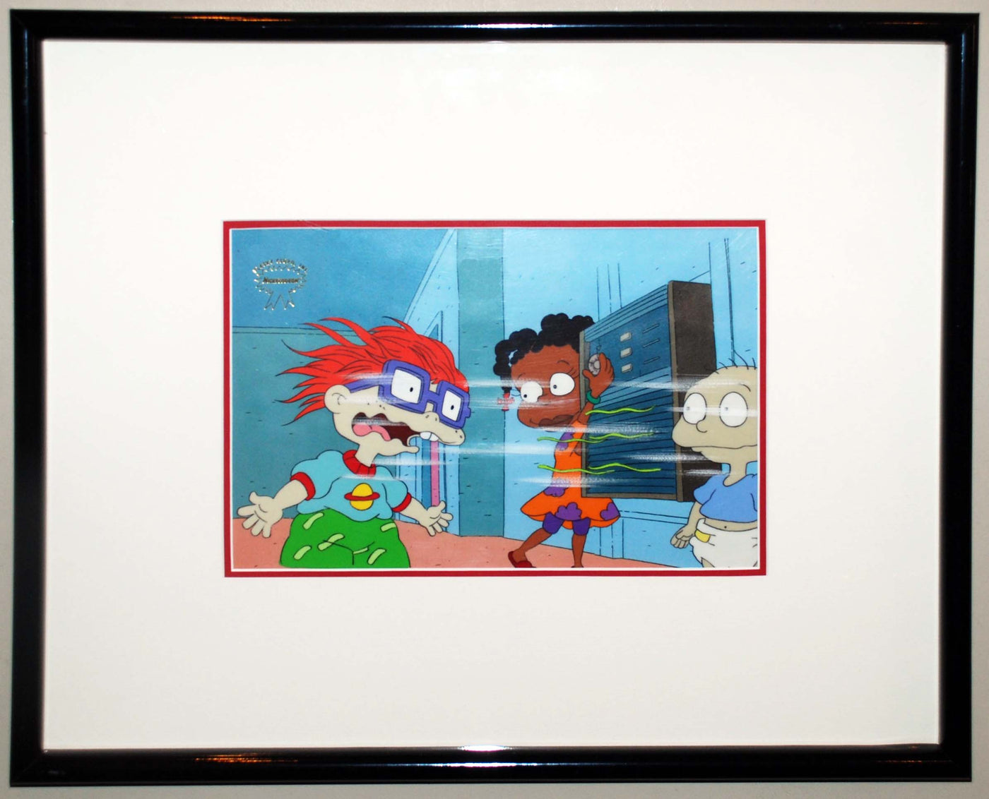 Original Rugrats Production Cel featuring Chucky, Susie and Tommy