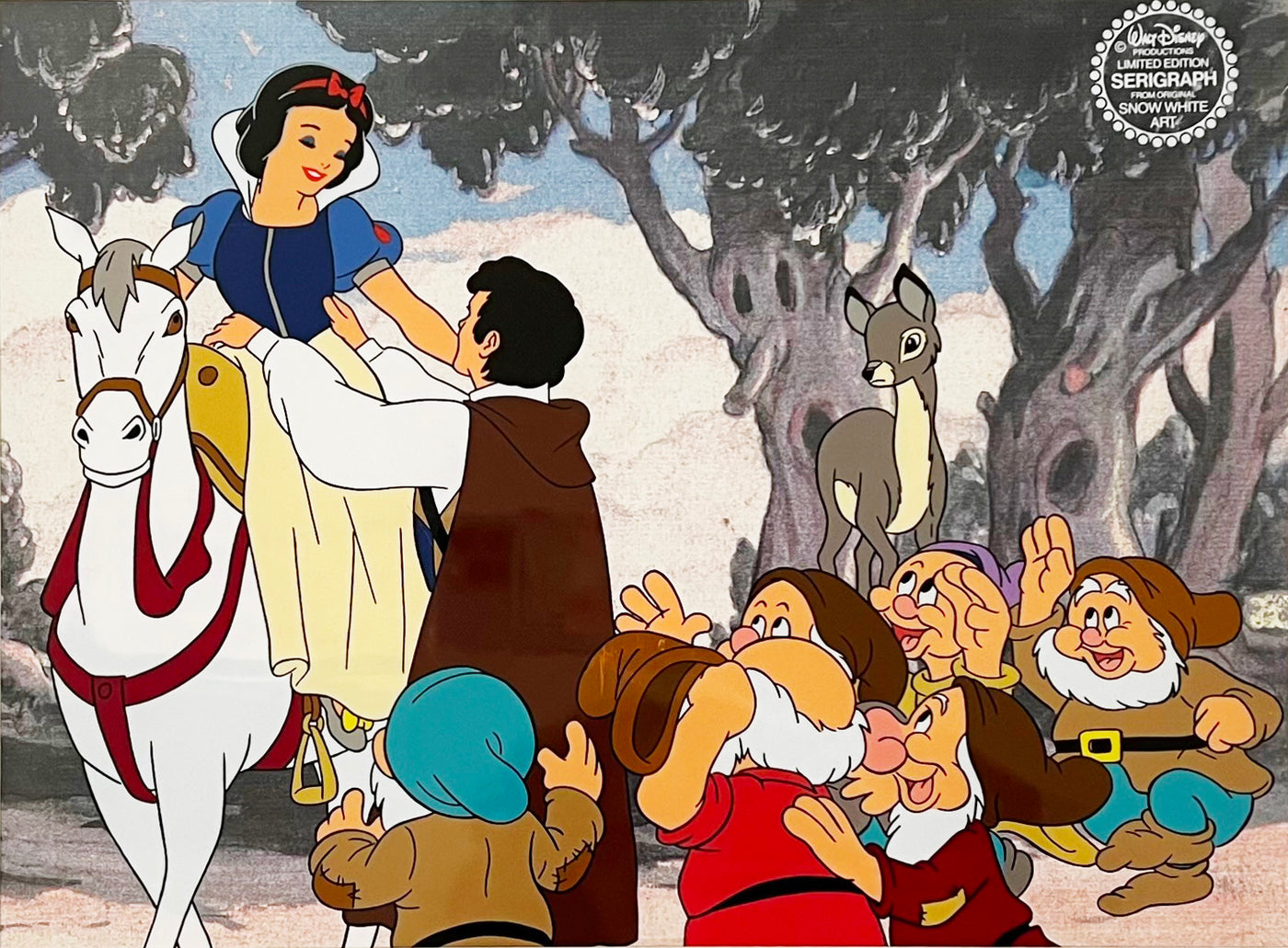 Original Walt Disney Sericel from Snow White and the Seven Dwarfs
