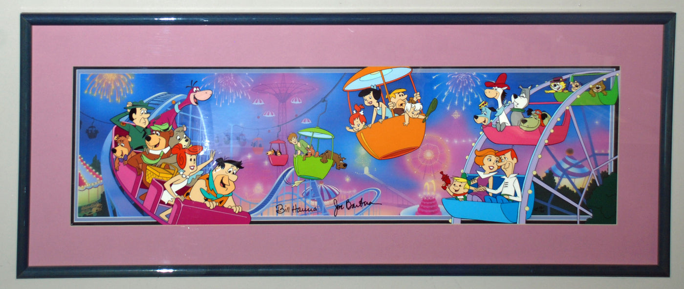Original Hanna Barbera Limited Edition Cel, Theme Park