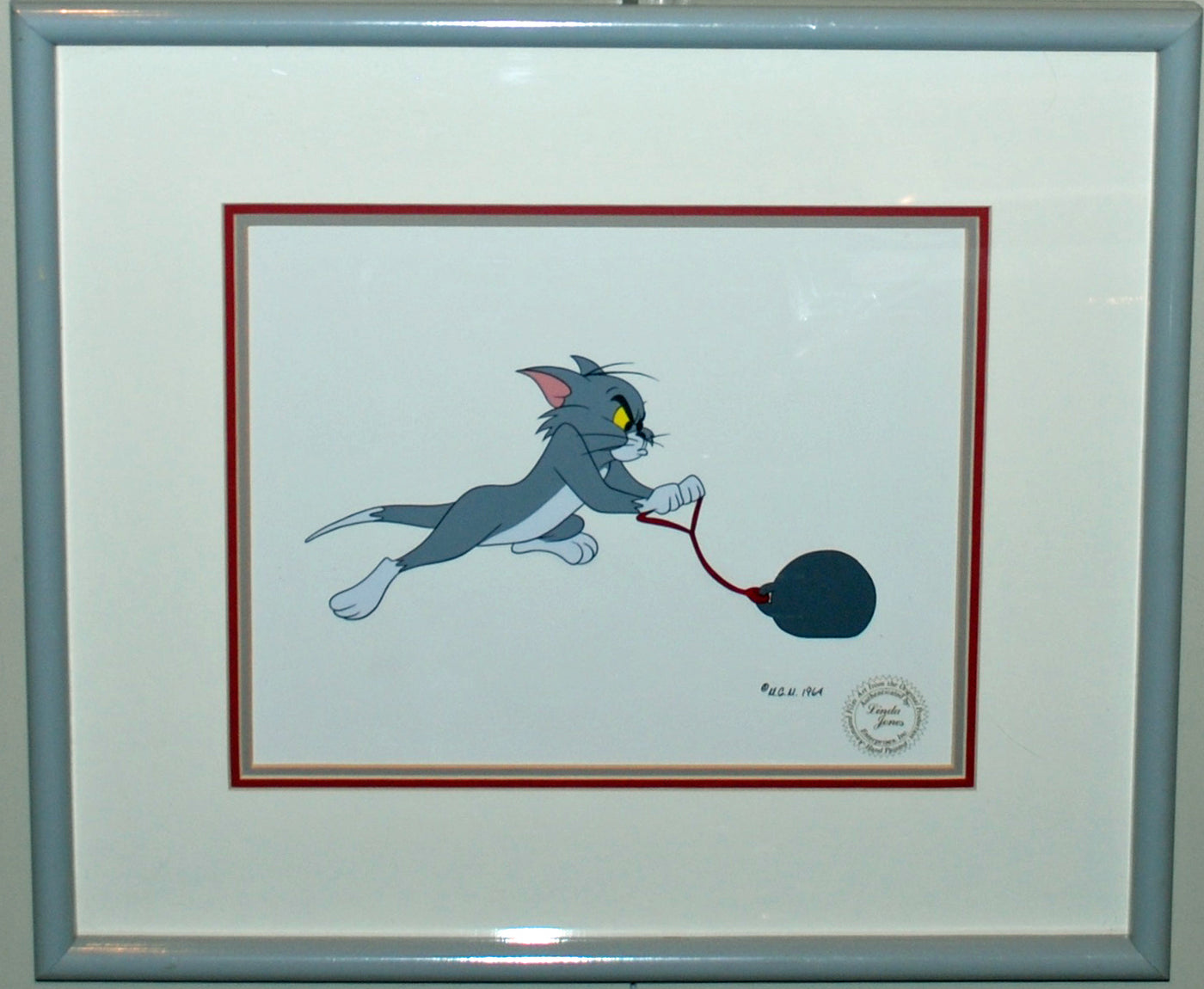 Original Metro-Goldwyn-Mayer/Chuck Jones Production Cel of Tom from Tom and Jerry