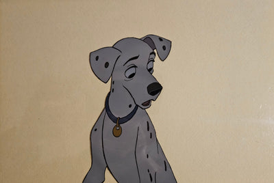 Original Walt Disney Production Cel from One Hundred and One Dalmatians featuring Perdita