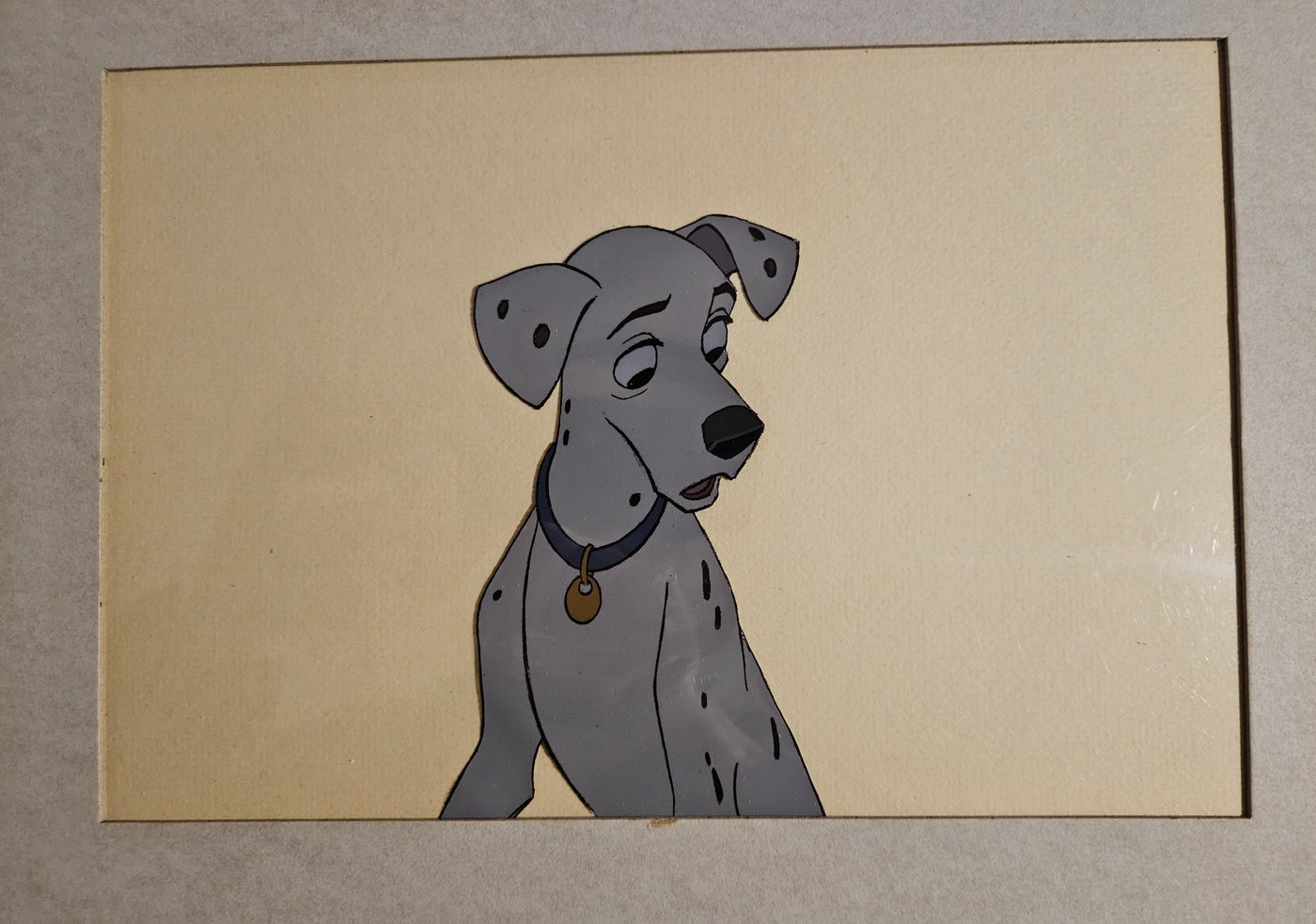 Original Walt Disney Production Cel from One Hundred and One Dalmatians featuring Perdita