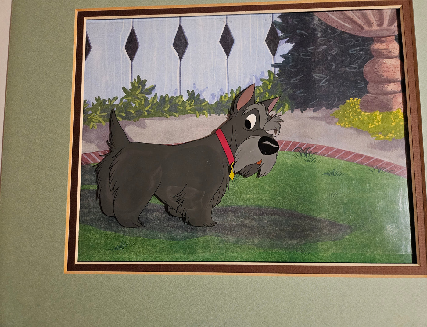 Original Walt Disney Production Cel from Lady and the Tramp featuring Jock