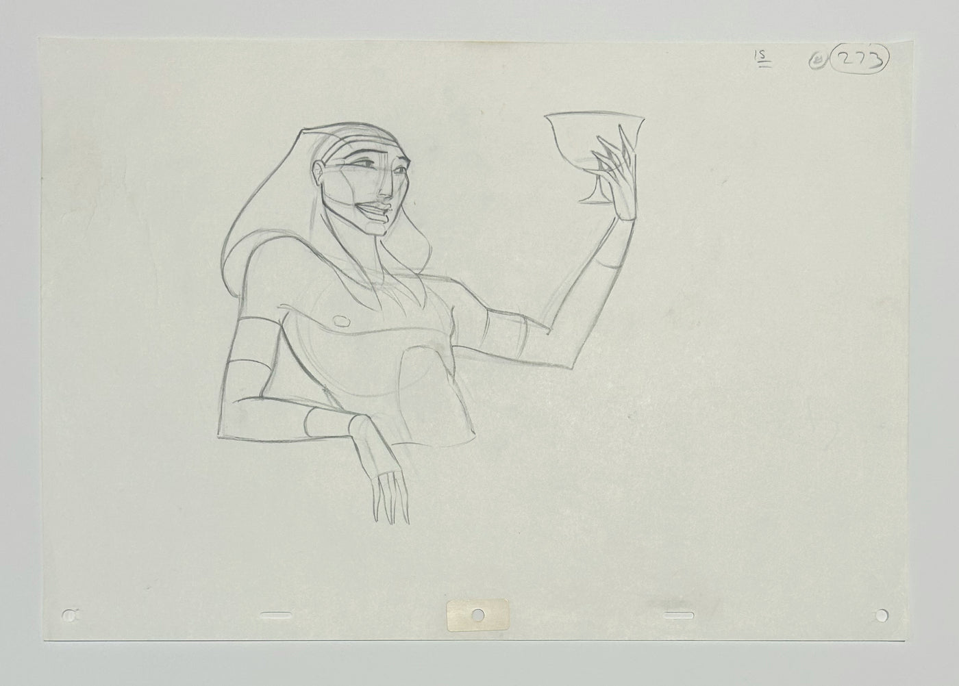 Original DreamWorks Production Drawing from The Prince of Egypt ...