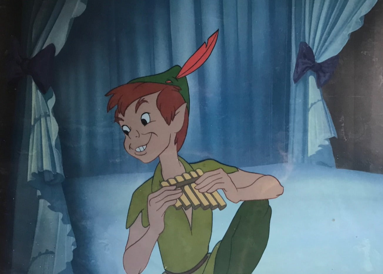 Original Walt Disney Production Cel from Peter Pan featuring Peter Pan