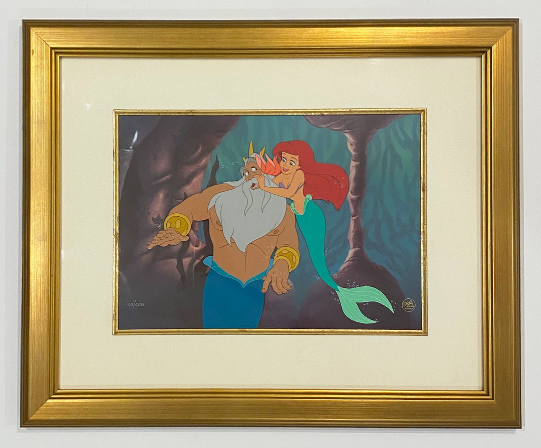 Original Walt Disney The Little Mermaid Limited Edition Cel