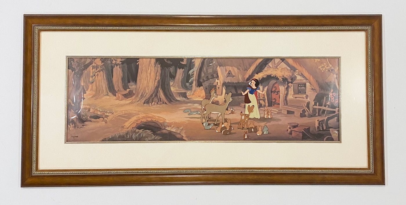 Original Walt Disney Pan Limited Edition Cel from Snow White and the Seven Dwarfs