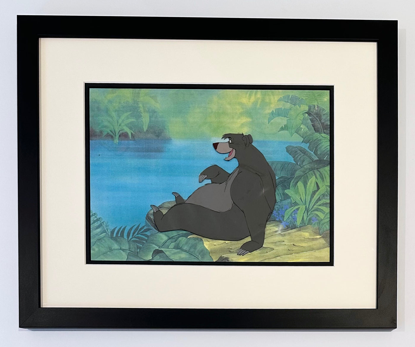 Original Walt Disney Production Cel from The Jungle Book featuring Baloo