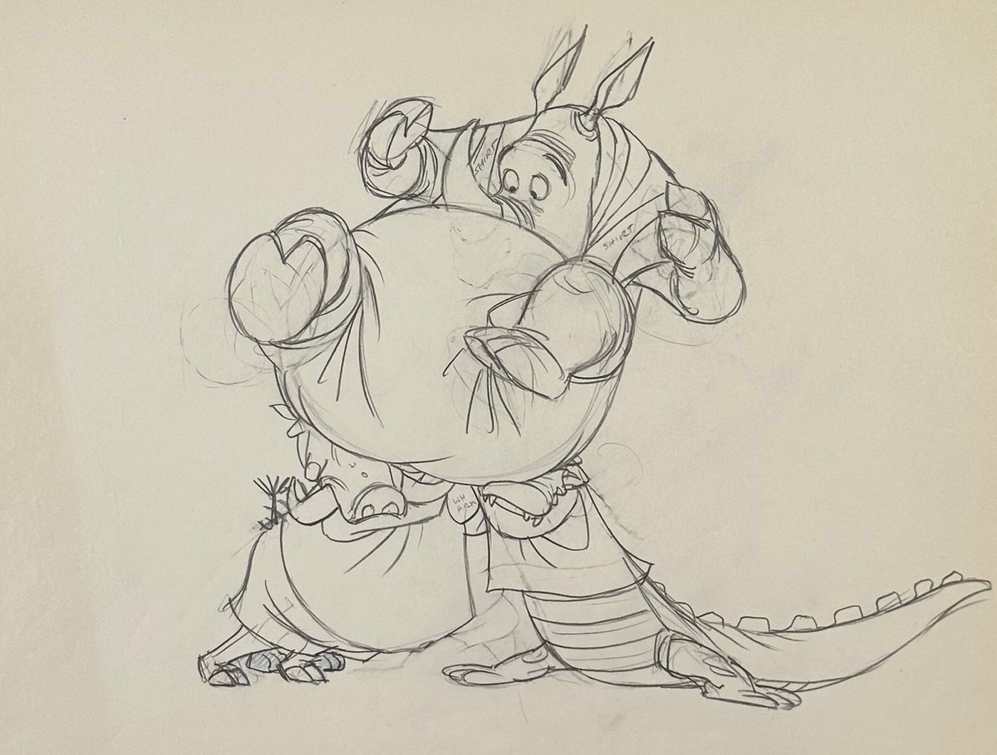 Original Walt Disney Production Drawing from Bedknobs and Broomsticks
