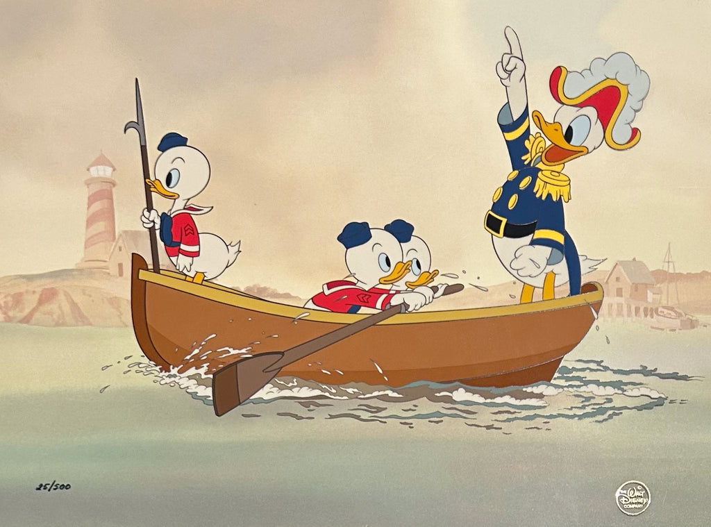 Walt Disney Limited Edition Cel from Sea Scouts (1991