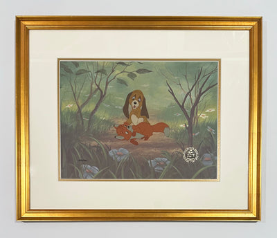 Original Walt Disney Limited Edition Cel from The Fox and the Hound