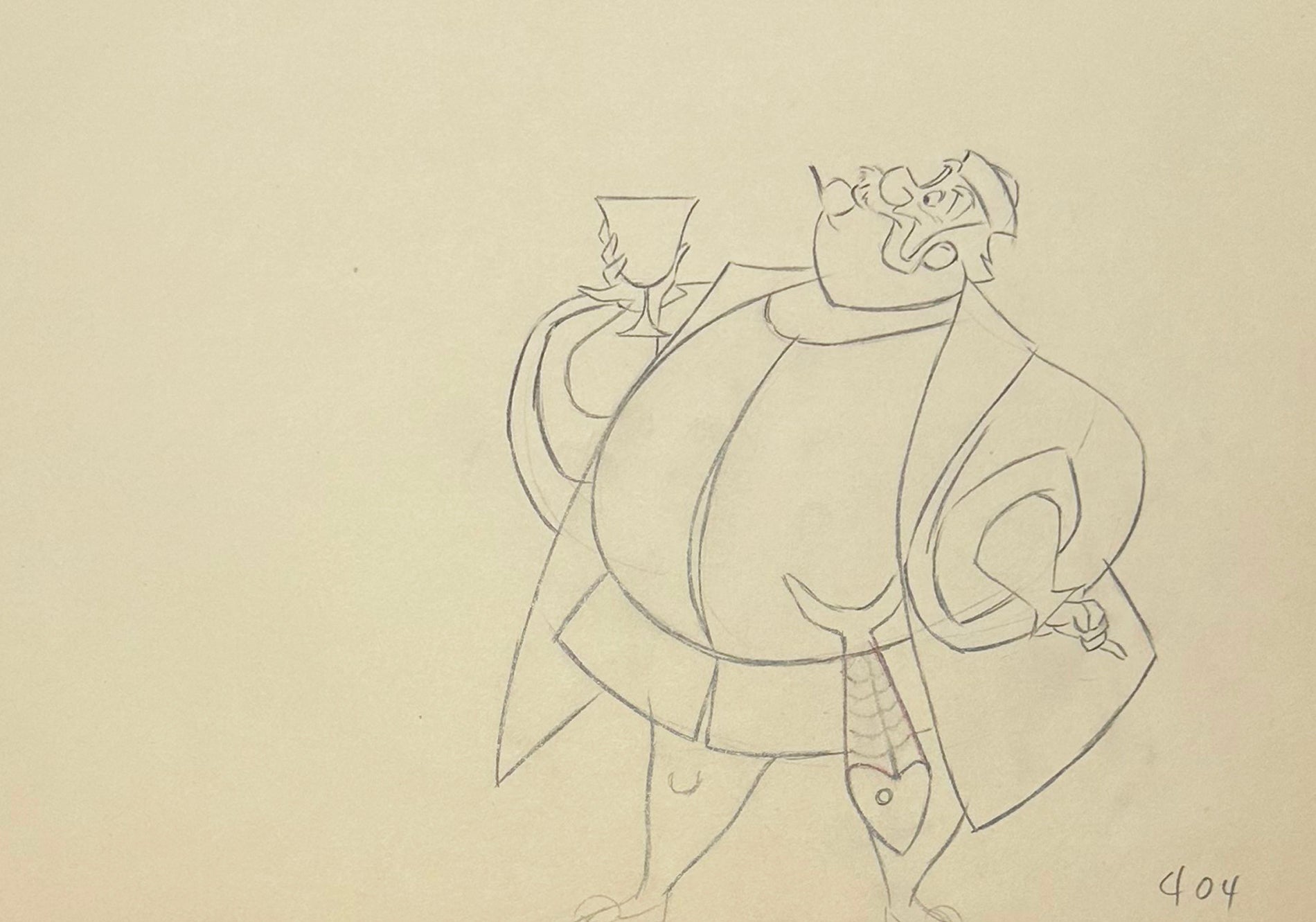 Original Walt Disney Production Drawing from Sleeping Beauty featuring ...