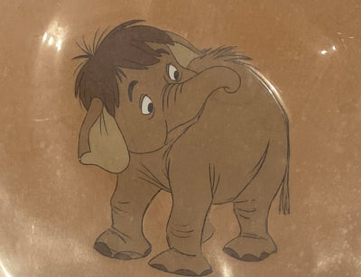 Original Walt Disney Production Cel from The Jungle Book featuring Hathi Jr.