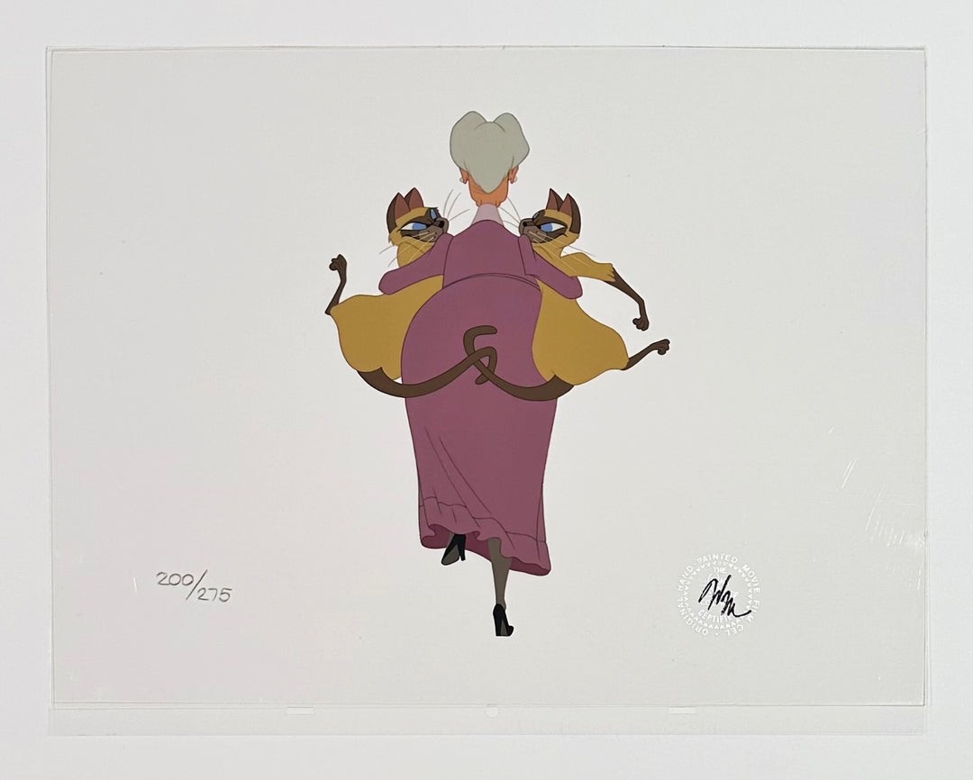 Original Walt Disney Set of Four Lady and the Tramp Limited