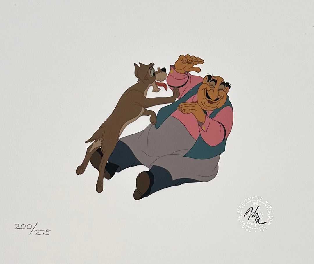 Original Walt Disney Set of Four Lady and the Tramp Limited