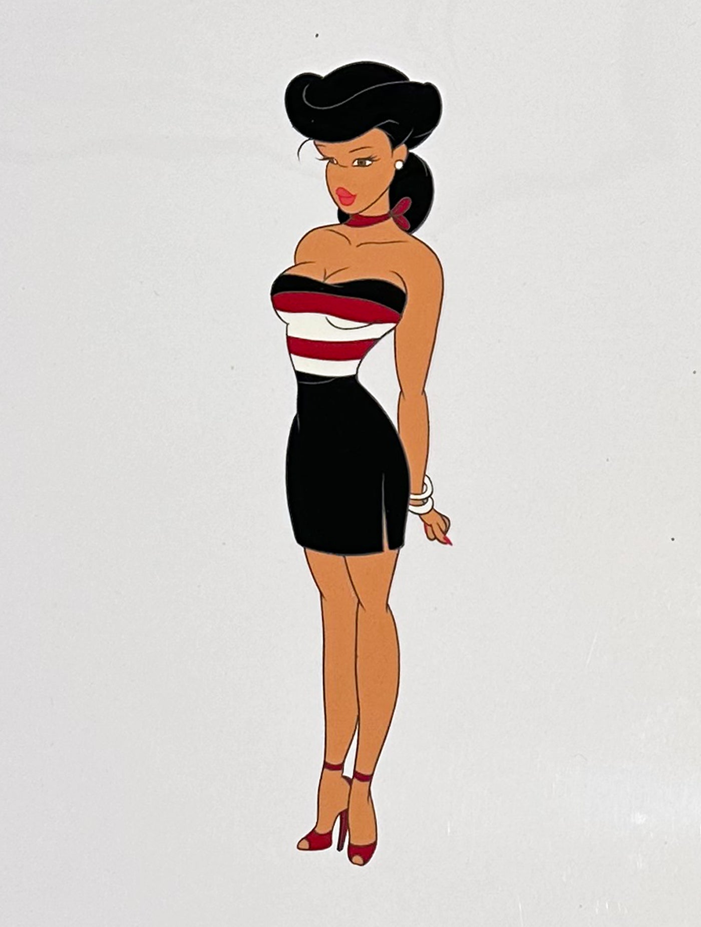 Original Paramount Studios Color Model Cel from Cool World featuring Lonette