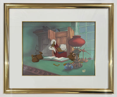 Set of Two Original Walt Disney Limited Edition Cels from Mickey's Christmas Carol