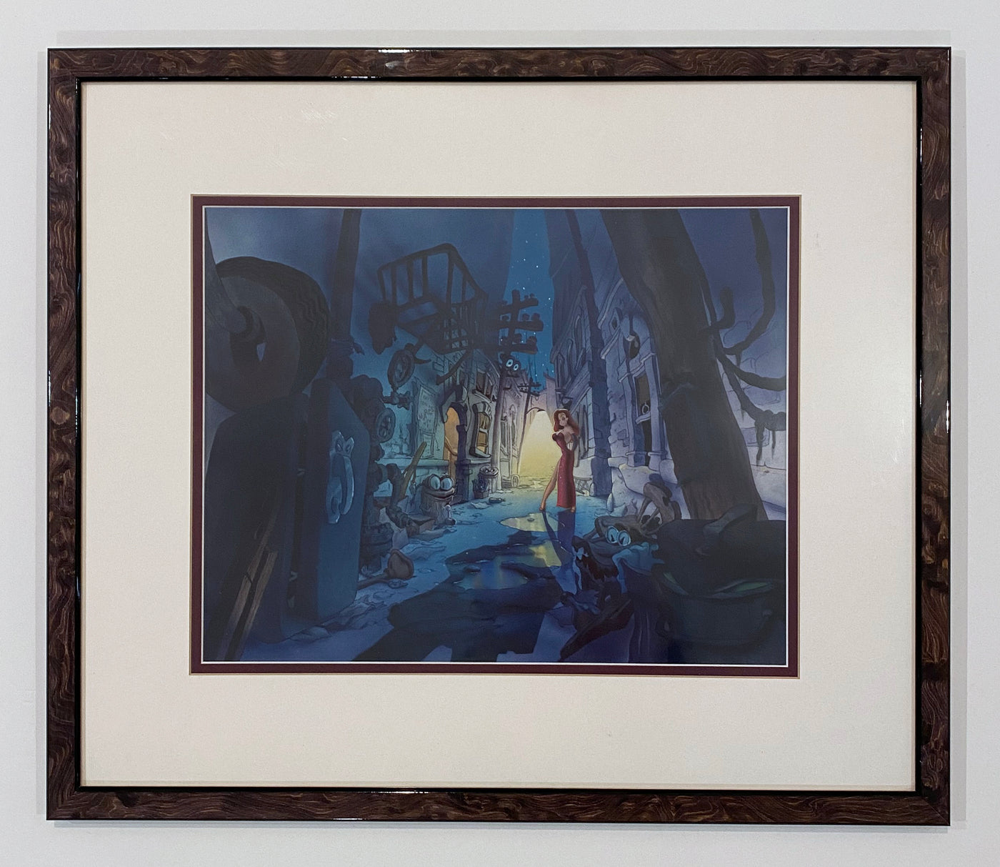 Original Walt Disney Decal from Who Framed Roger Rabbit? featuring Jessica Rabbit