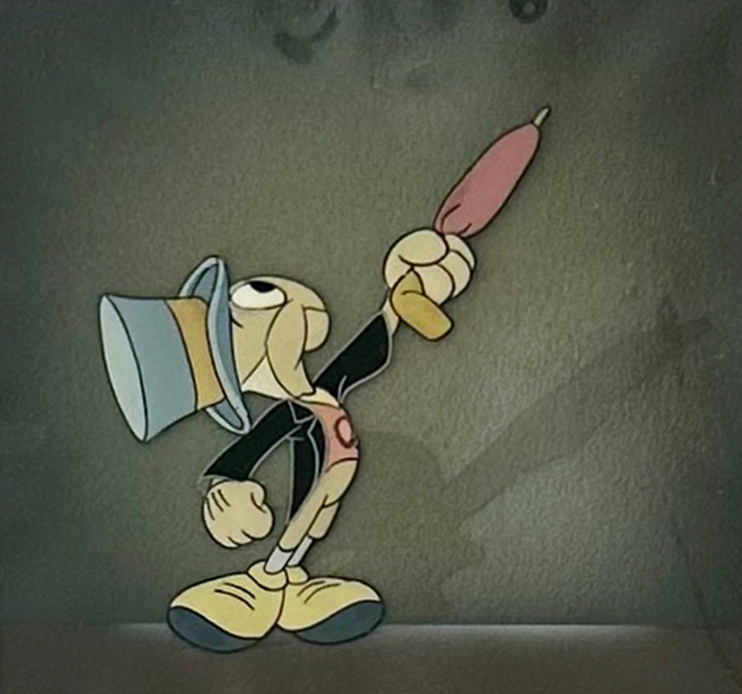 Original Walt Disney Production Cel on Courvoisier Background from