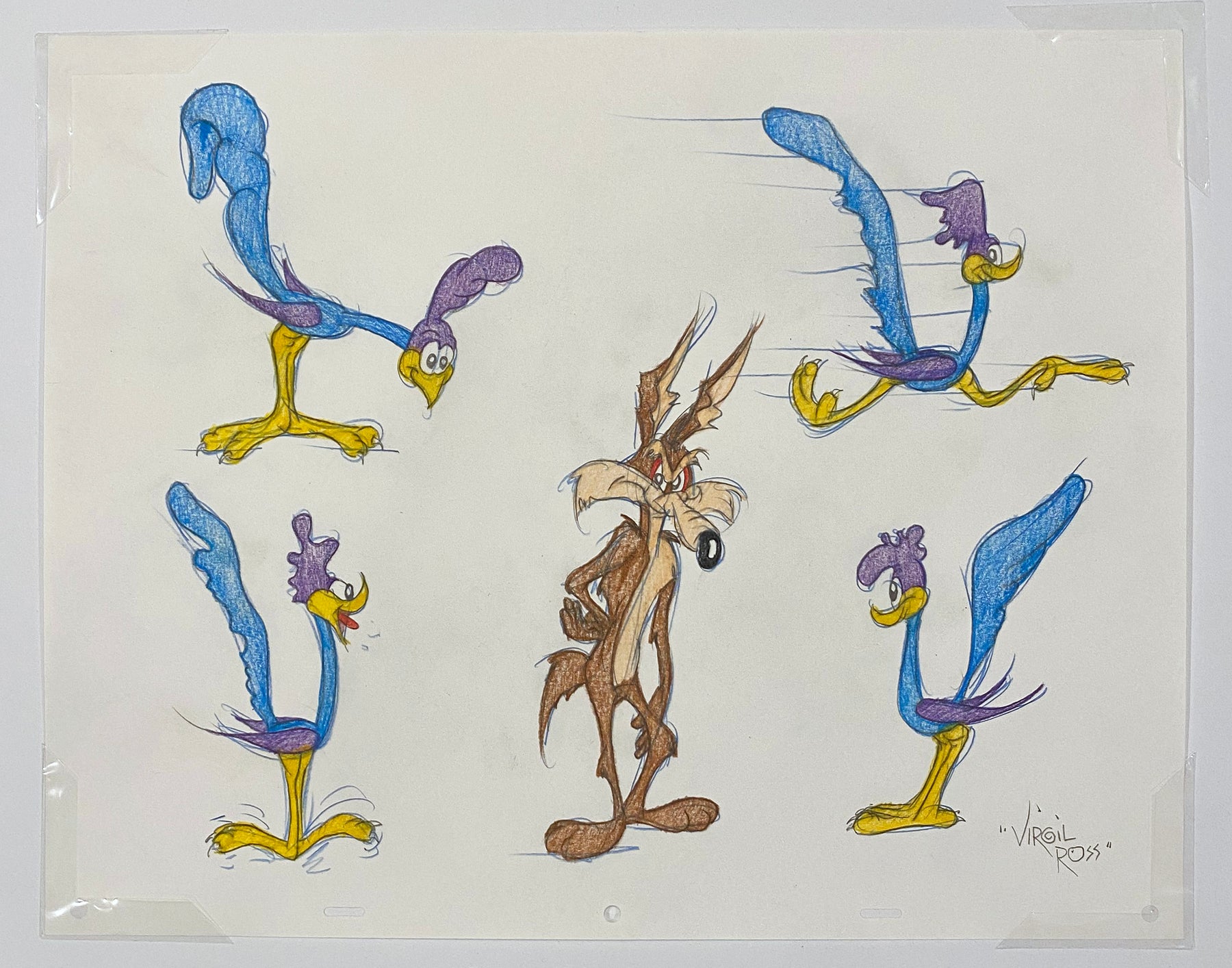 Virgil Ross - Speedy Gonzales Illustration (Warner Brothers, c