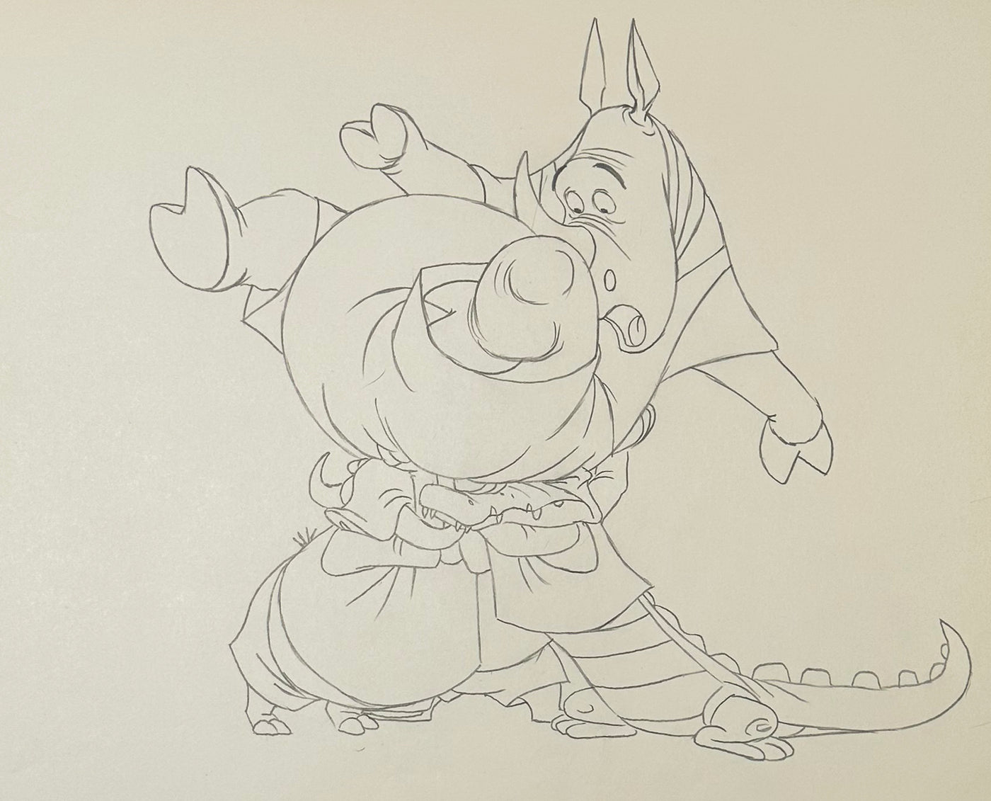 Original Walt Disney Production Drawing from Bedknobs and Broomsticks