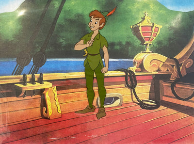 Original Walt Disney Color Model Cel from Back to Neverland featuring Peter Pan
